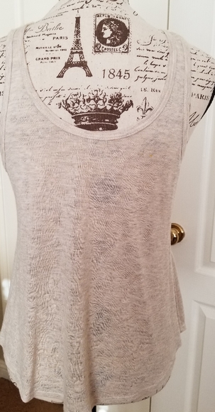 2 for $25 Cozy Casual Cream Color Tank Top - Picture 5 of 7
